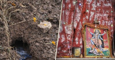 बड़ी संख्‍या में भक्‍त मंदिर पहुंच रहे हैं. (AI Image)