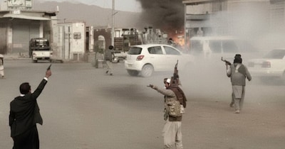 पाक‍िस्‍तान में बलूच विद्रोह‍ियों ने कुछ इस तरह कई शहरों में बवाल क‍िए. (फोटो-सोशल मीडिया से, न्‍यूज18 इसकी पुष्टि नहीं करता)