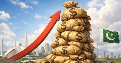 पाकिस्तान का सरकारी कर्ज अब तय कानूनी सीमा से कहीं आगे निकल चुका है.(Image:AI)
