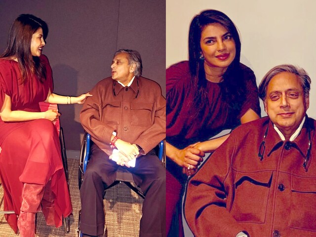 'भारत का नाम रोशन किया', प्रियंका चोपड़ा से मिले शशि थरूर, शेयर कीं फोटोज