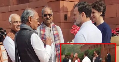 राहुल गांधी और बृजमोहन अग्रवाल की मुलाकात: क्या हुई बात? दिग्विजय सिंह भी थे मौजूद, BJP की बढ़ी टेंशन.