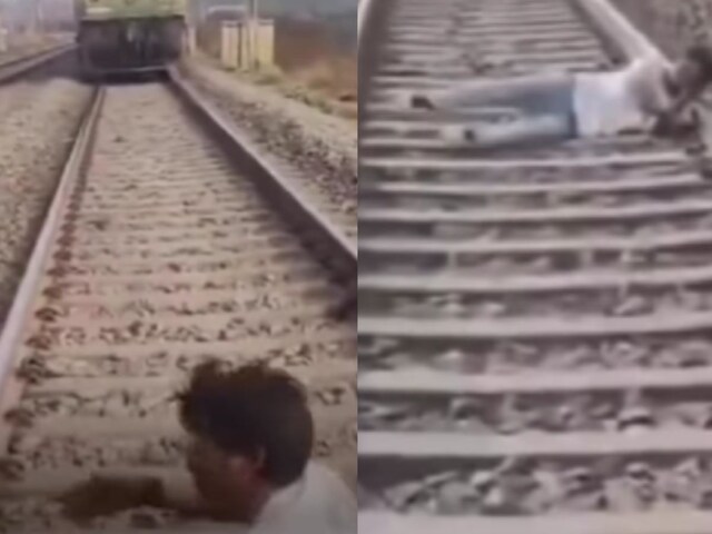 A young man, broken by his girlfriend's marriage, lay down on the track to commit suicide, the train driver….