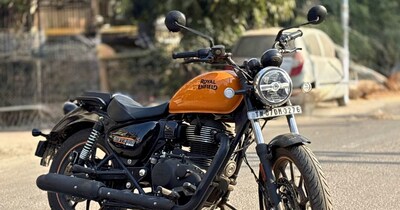 Royal Enfield Meteor 350 रिव्यू: डेली क्रूजिंग और पहाड़ों की सैर के लिए बेस्ट बाइक.