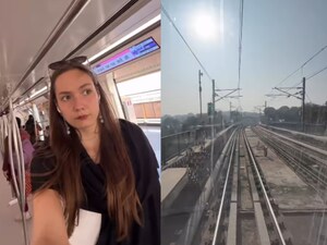  रशियन लड़की दिल्ली मेट्रो में  गई तो क्या हुआ?