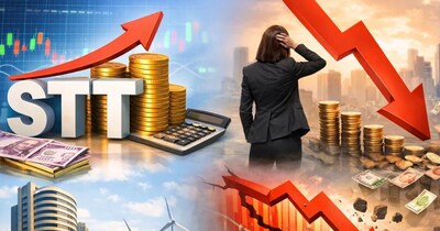 बजट में एसटीटी बढ़ाने के फैसले ने शेयर बाजार को झटका दिया है. (Image:AI)  