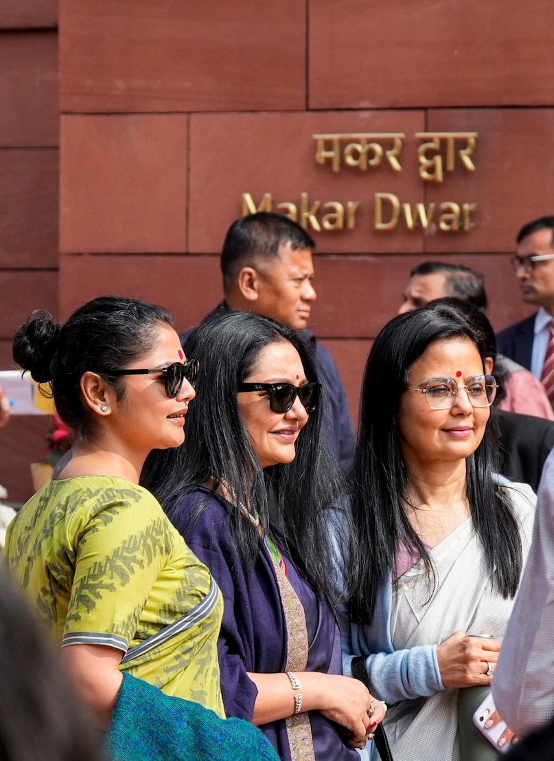 Saayoni Ghosh, June Malia and Mahua Moitra Saayoni Ghosh, June Malia and Mahua Moitra