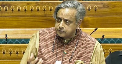 कांग्रेस सांसद शशि‍ थरूर ने गृहमंत्री अमित शाह को ल‍िखा पत्र