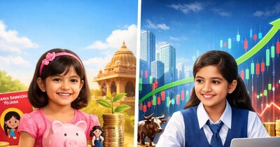 बेटी के लिए निवेश में सुकन्या समृद्धि और इक्विटी में क्या है फर्क. (Image:AI)