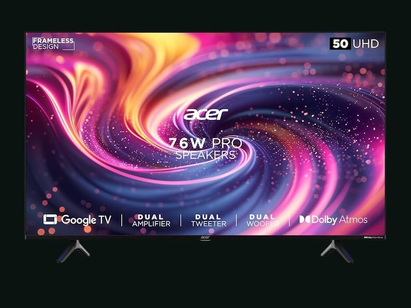 Acer Pro Series 4K Ultra HD LED Smart Google TV- Acer Pro Series একটি 50-ইঞ্চি 4K আল্ট্রা এইচডি ডিসপ্লে সহ আসে, যাতে ডলবি ভিশন, HDR10, HLG এবং MEMC এর মত বৈশিষ্ট্য রয়েছে। 36W স্পিকারের সাথে এর সাউন্ড এক্সপেরিয়েন্সও দারুণ।