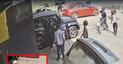 अलवर में थार से घसीटकर युवक को बेरहमी से पीटा, CCTV में कैद हुई खौफनाक वारदात.