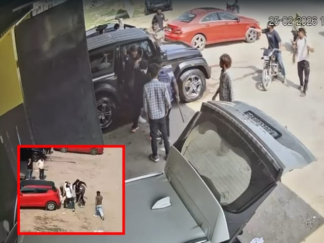 कार वॉश कराने आया युवक… थार से घसीटकर निकाला गया, बीच सड़क पर बेरहमी से पीटा