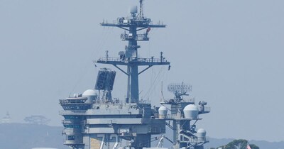 अमेर‍िका के फाइटर जेट ने ईरानी ड्रोन को मार ग‍िराया.