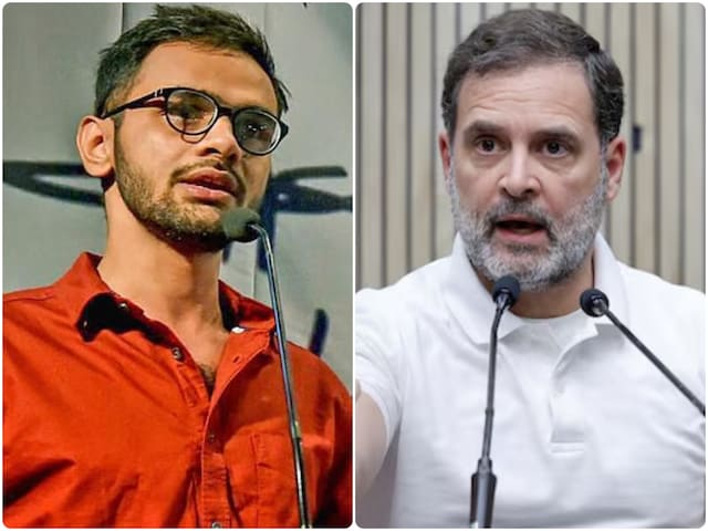 राहुल गांधी और उमर खालिद का डीएनए एक है! एआई समिट में ड्रामे पर बीजेपी ने घेरा