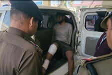 गलती कर दी मैंने...यमुनानगर में पुलिस से भाग रहा बदमाश तुड़वा बैठा टांग