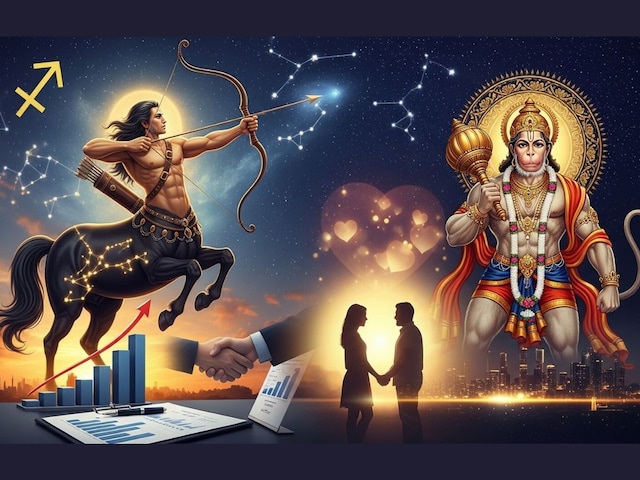 धनु राशि वालों की आज नौकरी-बिजनेस में होगी तरक्की, रोमांटिक रहेगी लव लाइफ