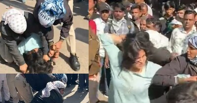 जयपुर अतिक्रमण अभियान में बवाल: कैफे मालिक और होमगार्ड में जमकर हाथापाई, वीडियो वायरल.