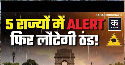 Delhi-NCR Rain Alert: Will Cold Return? IMD Issues Storm Warning for 5 States