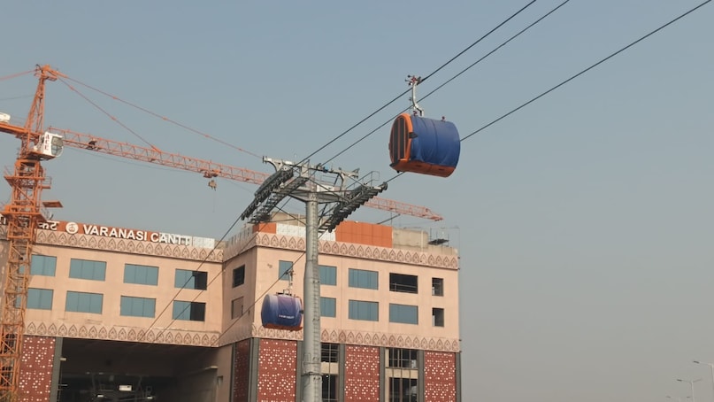 देश का पहला रोप-वे ट्रांसपोर्ट , वाराणसी में देश का पहला रोप-वे ट्रांसपोर्ट , वाराणसी में रोप-वे ट्रांसपोर्ट का ट्रायल , कब शुरू होगा रोप-वे ट्रांसपोर्ट , वाराणसी समाचार , Country's first rope-way transport , Country's first rope-way transport in Varanasi , Trial of rope-way transport in Varanasi , When will rope-way transport start , Varanasi News, Varanasi News, Varanasi News Today, Varanasi News in Hindi, वाराणसी समाचार, वाराणसी न्यूज़, The Prime Minister will visit Kashi after Shivratri and will give gifts worth more than Rs 1, 000 crore