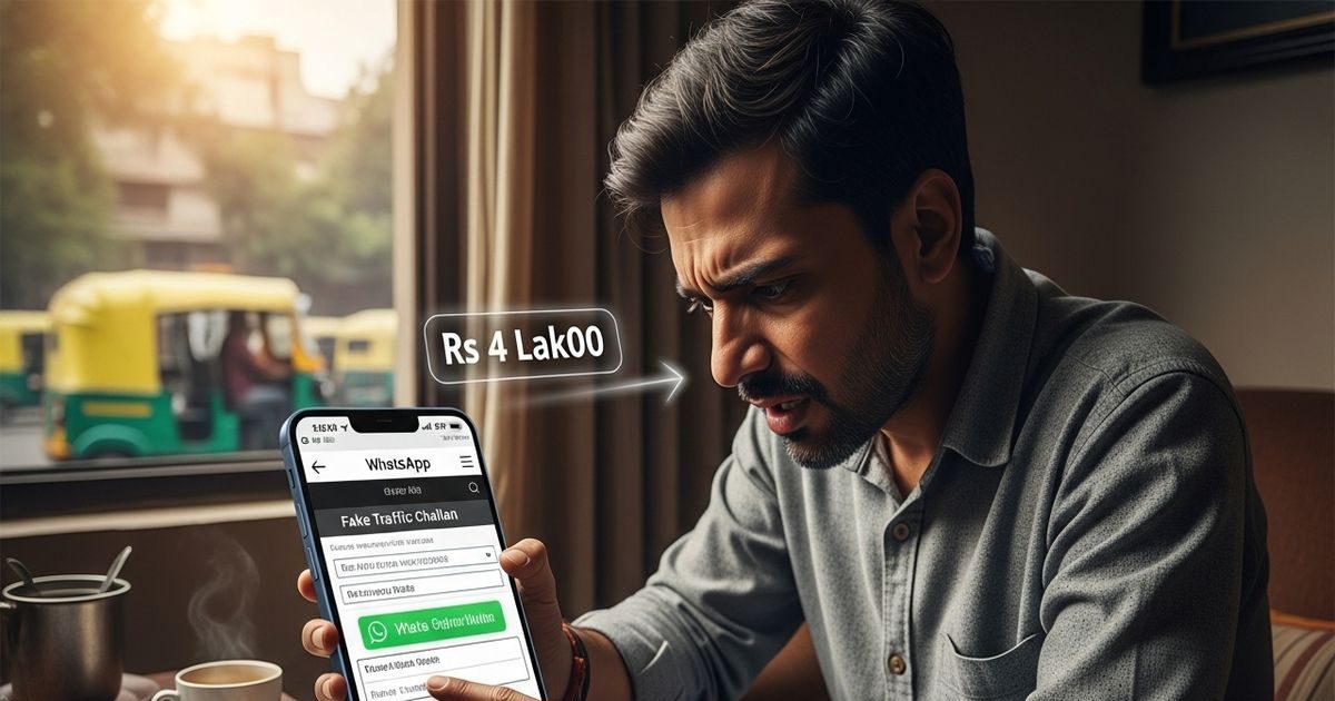 WhatsApp का नया स्कैम: फर्जी चालान के मैसेज पर एक क्लिक और उड़ सकती है आपकी जमा पूंजी, शख्स ने गवाएं 4 लाख