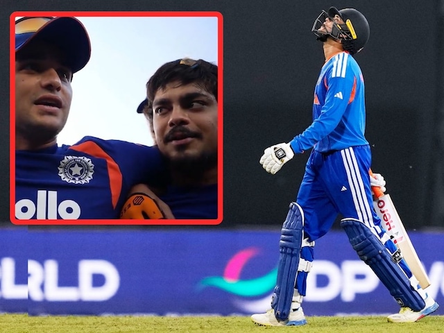 अभिषेक बढ़ा रहे थे टीम का जोश, ईशान किशन ने बड़ी मुश्किल से रोकी हंसी