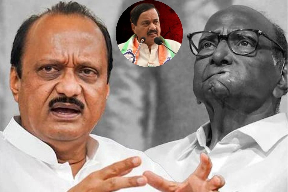 शरद पवार को झटका अजित दादा के जाने के बाद बदल गई NCP महाराष्‍ट्र की राजनीति में नया ट्विस्‍ट