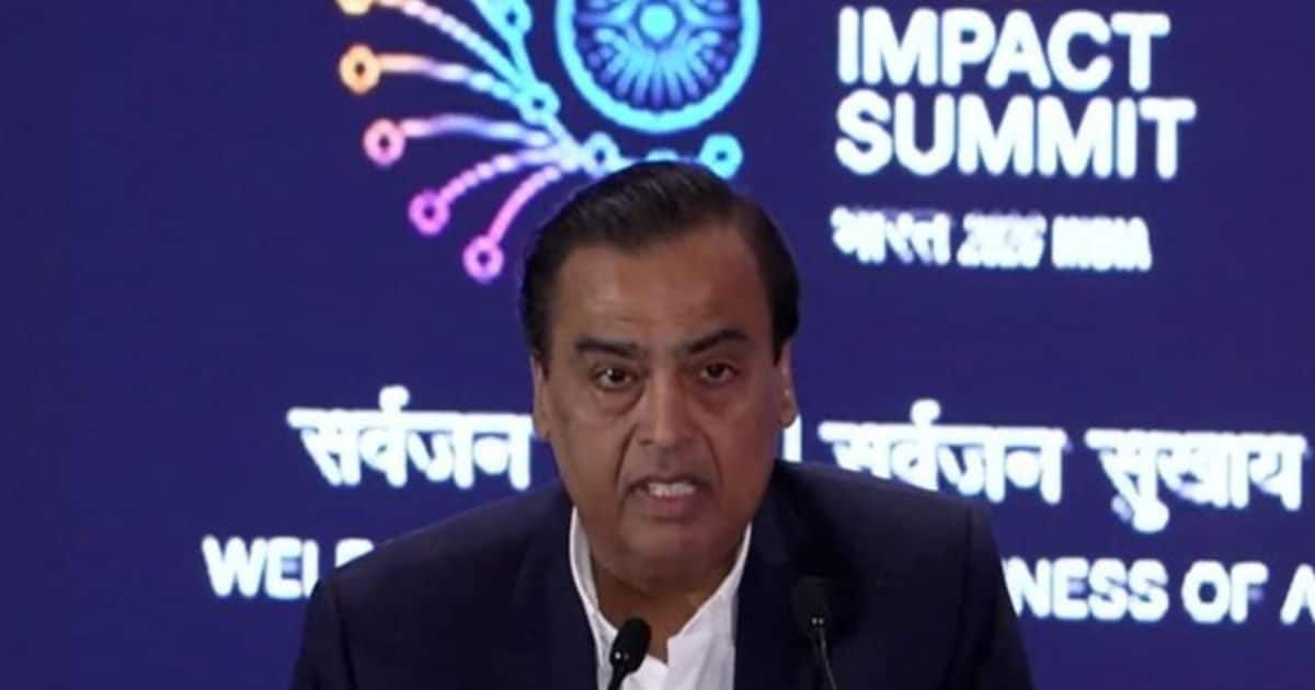 मुकेश अंबानी ने कहा-कोई नहीं ले सकता भारत के डी-पॉवर से टक्‍कर, देसी भाषा में काम करेगी जियो की एआई तकनीक
