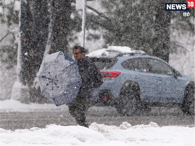 Destructive storm of 112 KMPH, warning of torrential rain and snowfall