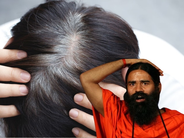 সাদা চুল আবার কালো হয়ে যাবে গোড়া থেকে! বাবা রামদেব বললেন আশ্চর্য উপায়