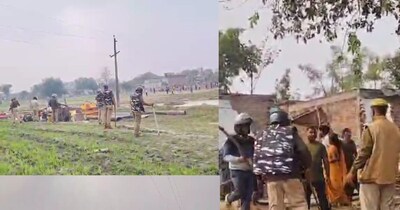 बलिया में अवैध अतिक्रमण पर कार्रवाई.