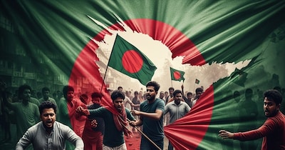 बांग्लादेश में चुनाव से पहले बवाल मचा है.(सांकेतिक फोटो-AI)