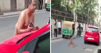 बेंगलुरु क्लब में एंट्री न मिलने पर शख्स ने कपड़े उतारे, कार से टकराया; पुलिस जांच जारी.