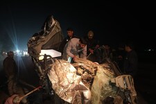 भिंड हाईवे पर मौत का तांडव: बस-ईको की भिड़ंत में 5 की दर्दनाक मौत, कोहराम मचा