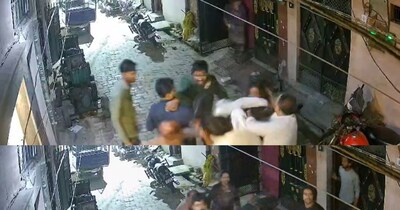 भाजपा नेता पर हमला.