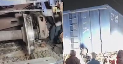 कटनी में पटरी से उतरा ट्रेन का डिब्बा