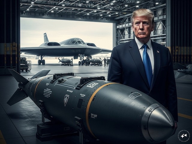 Why is the US suddenly buying a stock of 'bunker buster' bombs? Preparing to attack with GBU-57!