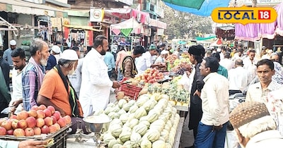 Ramadan Boosts Burhanpur Fruit Market: Pala Bazaar Sees Huge Demand, Affordable Prices