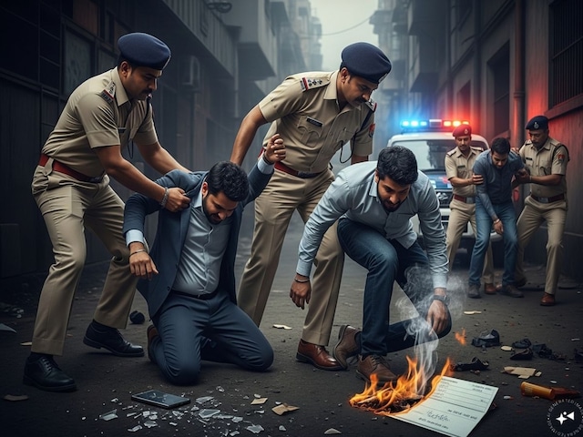 मोबाइल तोड़ा, चेक बुक जलाये, फिर भी नहीं बच सका, ऐसे दबोचे गए 3 चीनी एजेंट