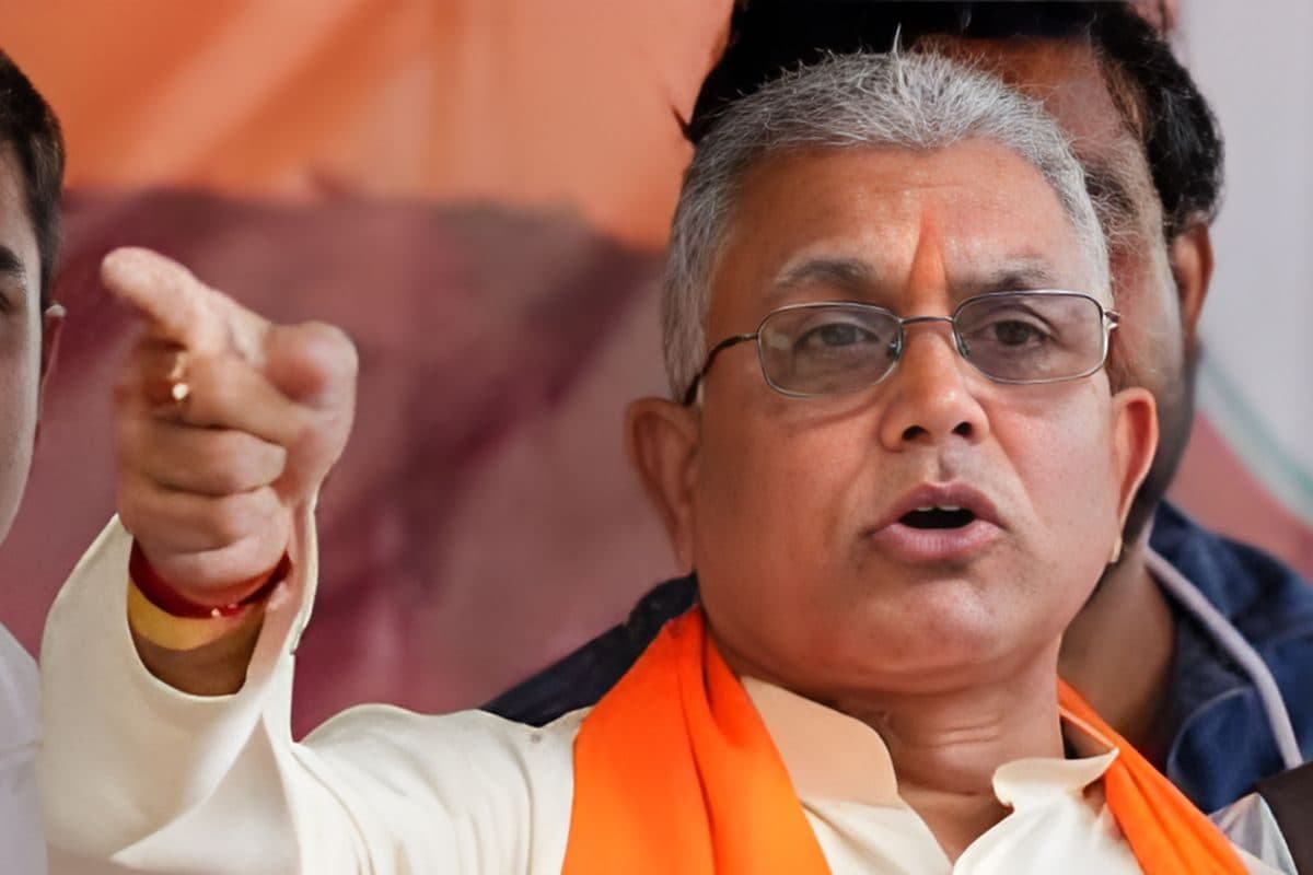 West Bengal News: बंगाल में पहले सिर्फ कुछ इलाके संवेदनशील थे अब पूरा राज्य चपेट में: दिलीप घोष