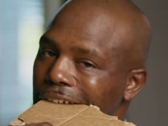 This person is fond of eating cardboard, adds pieces to every dish