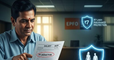 बीमा की राशि कर्मचारी की पिछले 12 महीनों की औसत सैलरी और महंगाई भत्ते (DA) के आधार पर तय की जाती है.