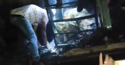 जांजगीर-चांपा में राजू इलेक्ट्रॉनिक दुकान में भीषण आग, एक युवक की मौत, लाखों का सामान खाक