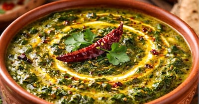 राजस्थानी पालक बेसन सब्जी