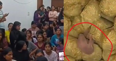 गंगा हॉस्टल के मेस का वीडियो वायरल.