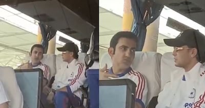 गौतम गंभीर और अभिषेक शर्मा.