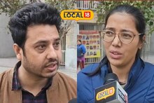 Ghaziabad Ground Report: एक बच्ची रेलिंग से नीचे उतरी, मानो उसका मन बदल गया हो