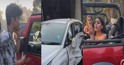 पुलिस ने दिल्ली के युवक को गिरफ्तार किया, लेकिन चश्मदीद ने लड़की के गाड़ी चलाने का दावा किया. (फोटो X)