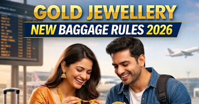 गोल्ड ज्वैलरी पर बड़ी राहत! नए बैगेज नियम 2026 से यात्रियों को मिलेगी सुविधा