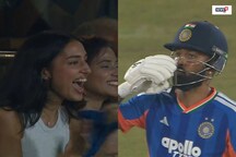 हार्दिक की फिफ्टी का रोमांटिक जश्न, खुशी से उछल पड़ीं महिका, वीडियो वायरल