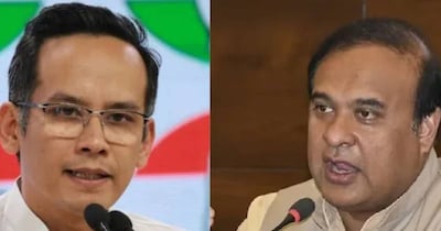 कांग्रेस की प्रदेश इकाई के अध्यक्ष गौरव गोगोई ने प्रदेश के मुख्यमंत्री पर लगाया आरोप.