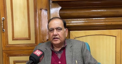 News 18 से एक्सक्लूसिव बातचीत में विधान सभा स्पीकर कुलदीप पठानिया.